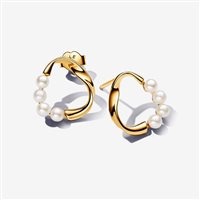 Orecchini Pandora Donna in Lega metallica Perla 263276C01 - 263276C01